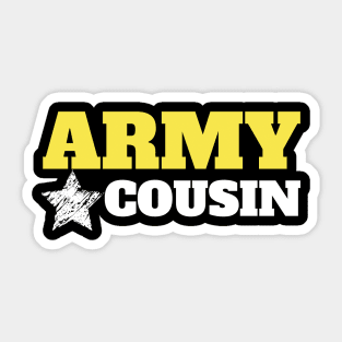 Army Cousin Sticker